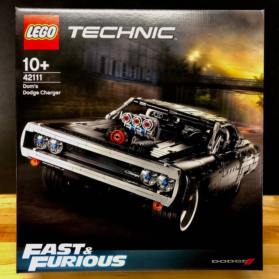 LEGO Technic 42111 "Dom's Dodge Charger" - från 2020 Oöppnad / förseglad!