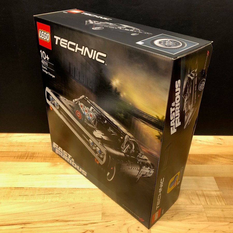 LEGO Technic 42111 "Dom's Dodge Charger" - från 2020 Oöppnad / förseglad!