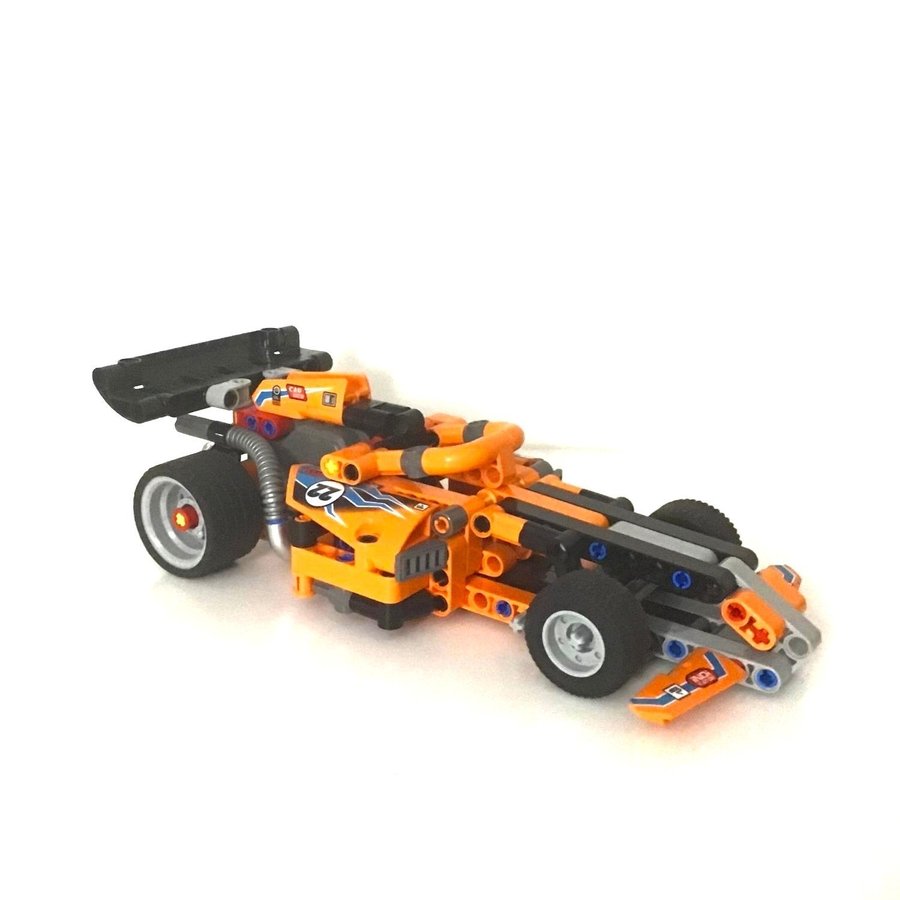 Lego Technic Orange Racerbil Set 42104