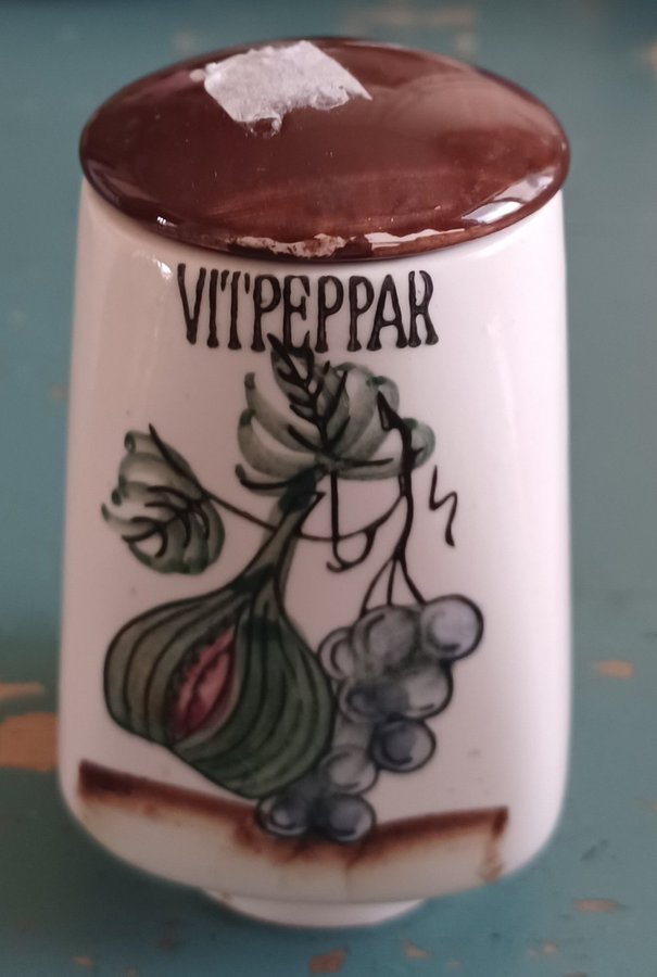 KRYDDBURK VITPEPPAR