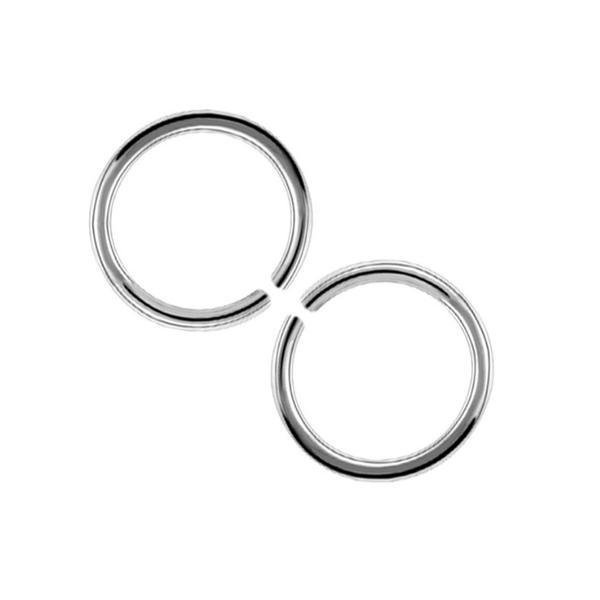 REA__REA__2x10 mm Piercing ring i 316L stål 20G=08mmtjocka