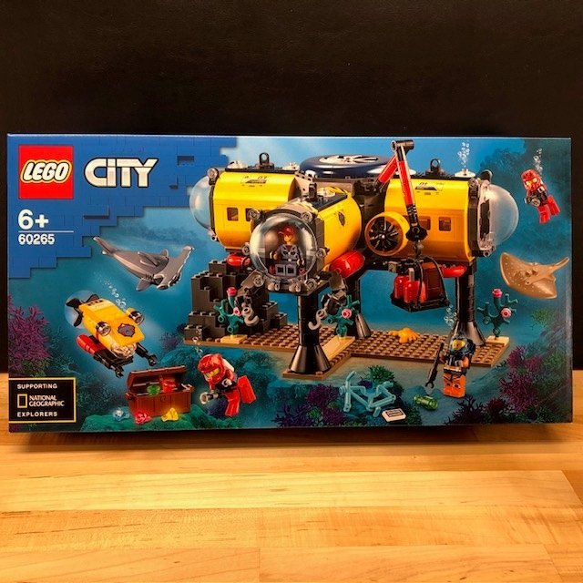 LEGO City 60265 "Hav - forskningsbas" - från 2020 Oöppnad / förseglad!