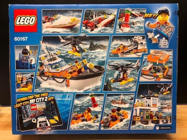 LEGO City 60167 "Kustbevakningens högkvarter" - från 2017 oöppnad / förseglad!
