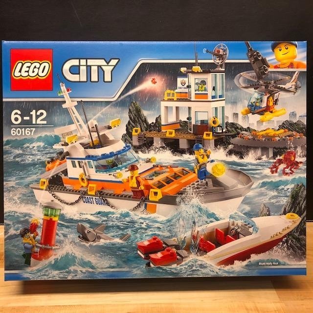 LEGO City 60167 "Kustbevakningens högkvarter" - från 2017 oöppnad / förseglad!