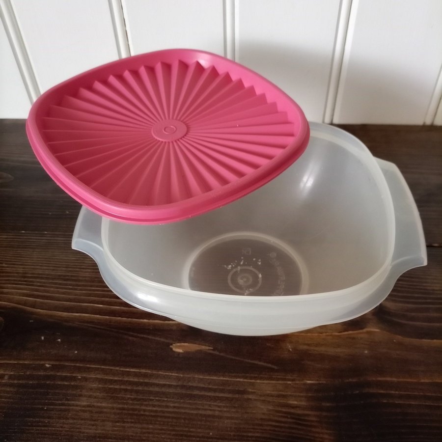 Tupperware Florida skål 15 l rosa lock