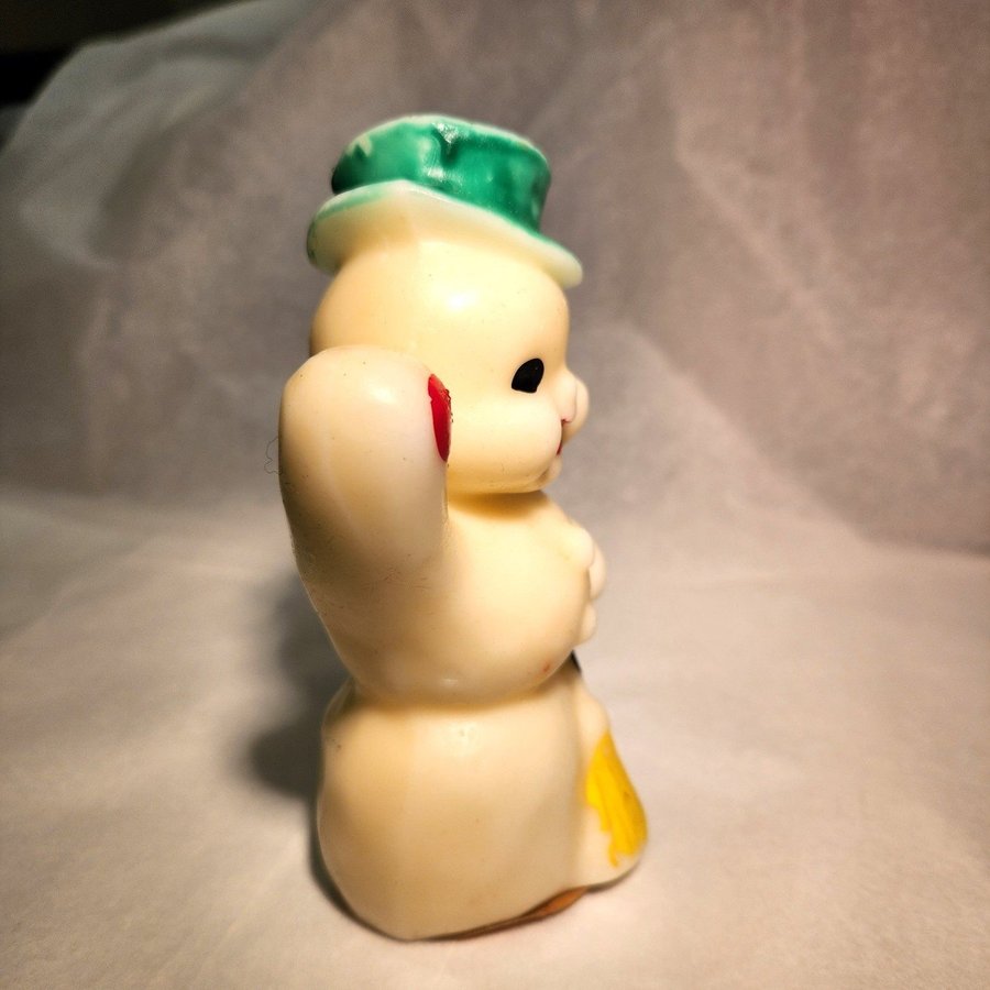 Vintage Christmas Snowman Candle Gurley Novelty Co