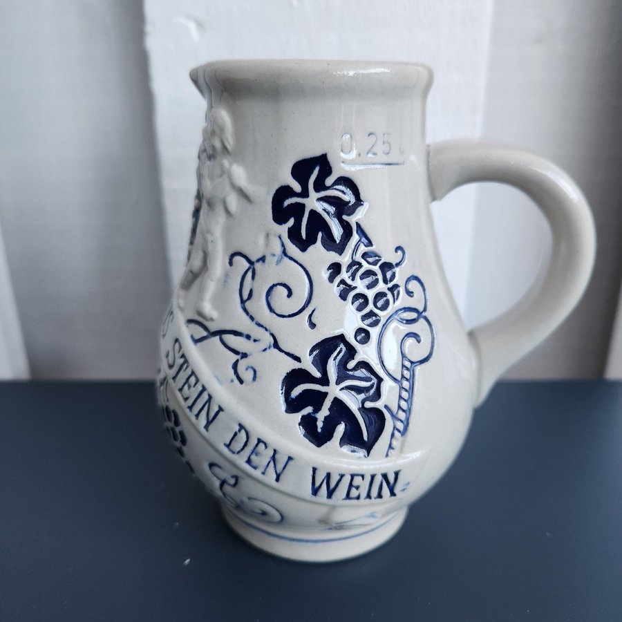 German Stoneware Pitcher