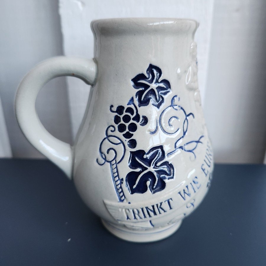 German Stoneware Pitcher