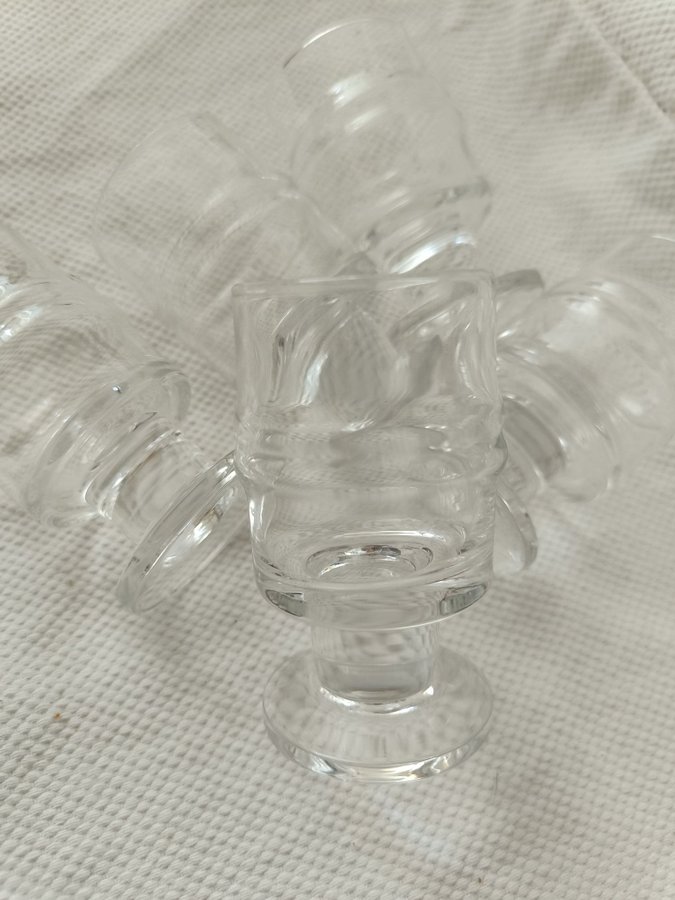 TIMO SARPANEVA GLASS 5 ST "Droppring / Pisaranrengas" Iittala