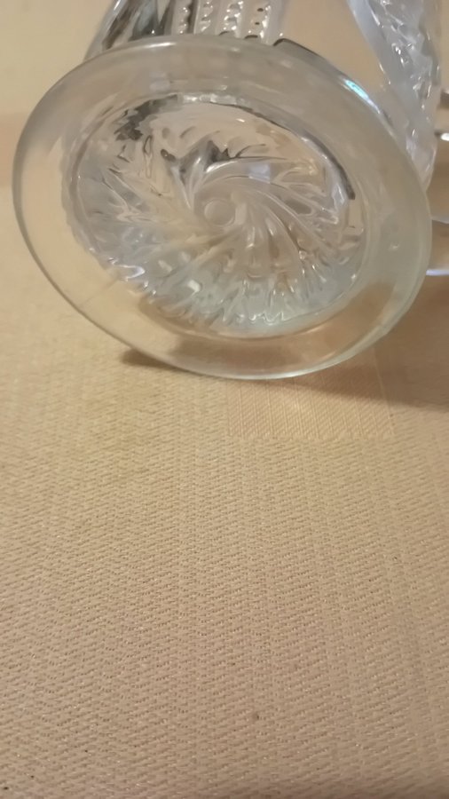 äldre Gräddkanna gräddsnipa retro mjölkkanna av glas