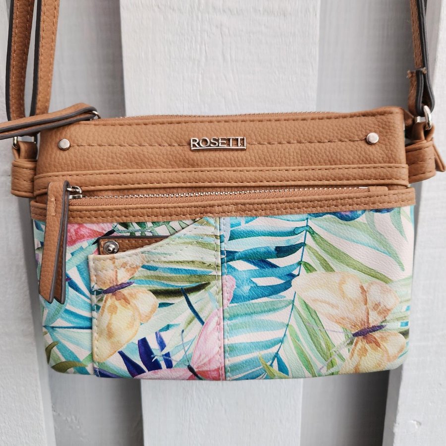 Rosetti Mini Cross Body Shoulder Bag Purse Handbag Flying Paradise Butterfly