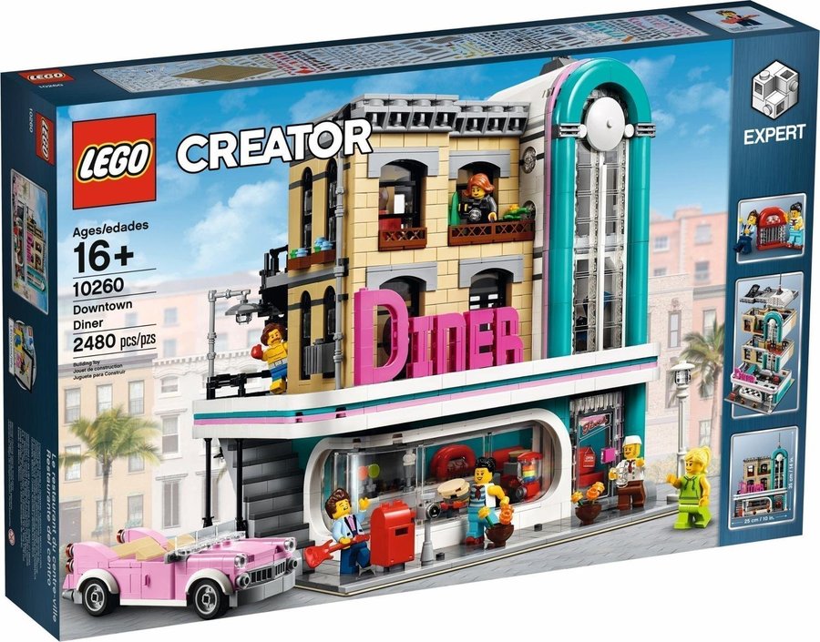 LEGO Creator Expert 10260 (Nytt) "Downtown Diner "