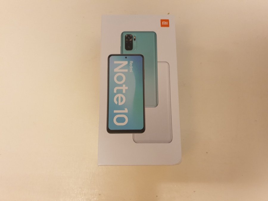 Xiaomi Redmi Note 10 (4GB RAM) 64GB lagring Olåst