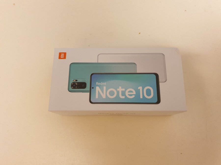 Xiaomi Redmi Note 10 (4GB RAM) 64GB lagring Olåst