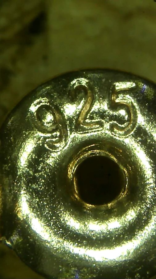 Örhängen med genombruten dekor i förgyllt silver 10mm sterling 925 guldfynd gha