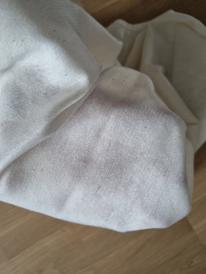 Beige skönt stretch/jerseytyg 200x120 cm | student bal bröllop sommar vår diy