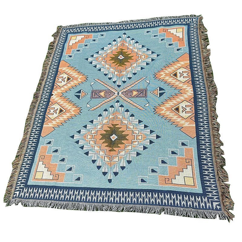 INS Bohemian tent carpet sofa blanket multifunctional tapestry,130*160cm