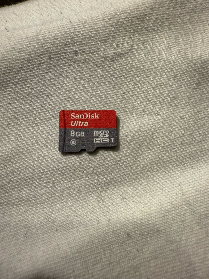 Sandisk Ultra 8GB Micro SD-kort