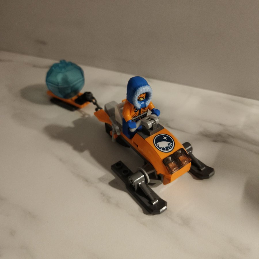 Lego Snöskoter med Figur