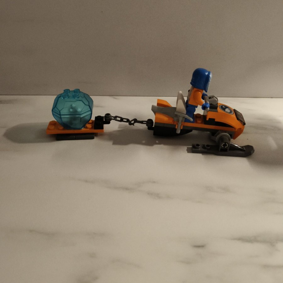 Lego Snöskoter med Figur