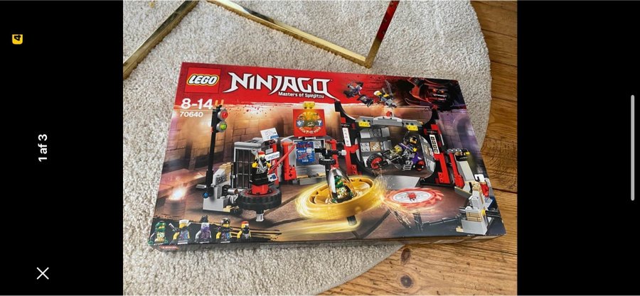 Uåbnet - 70640 LEGO Ninjago Sons of Garmadon S.O.G. Headquarters