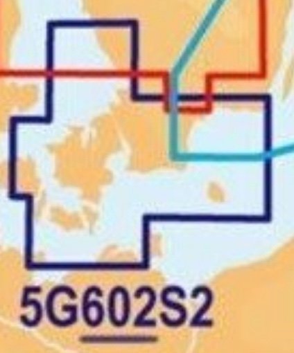 Navionics 5G602S2 Södra Sverige 2023 version