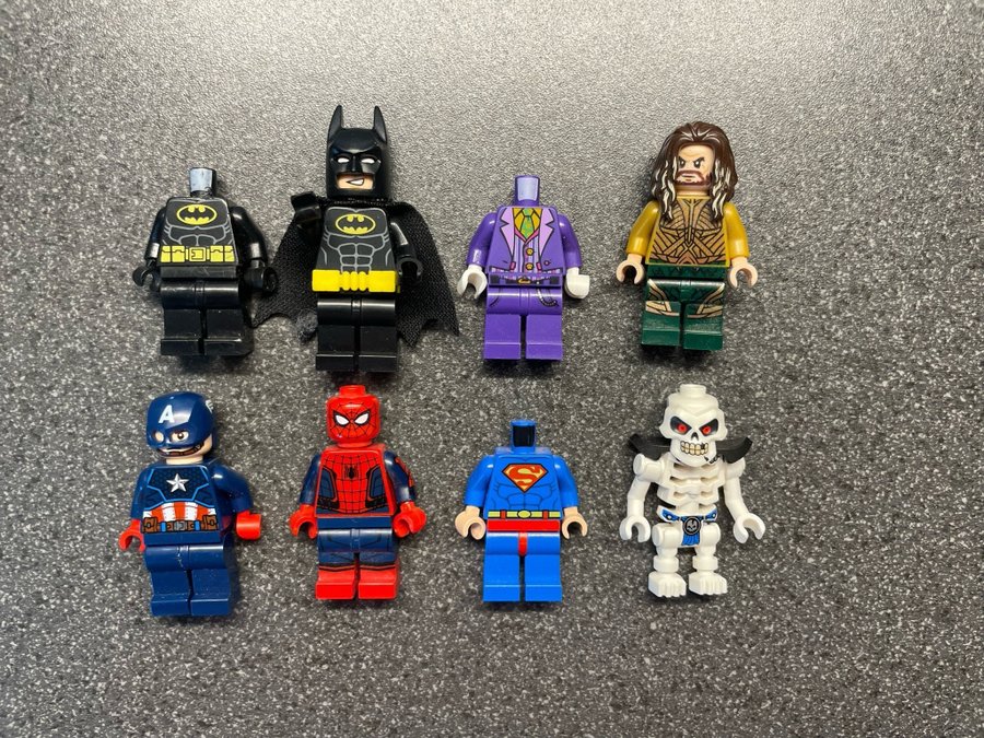 Marvel, DC samt andra Lego minifigurer!