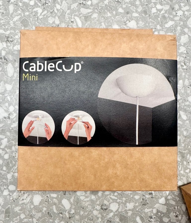 CableCup Mini Original Vit / Takkåpa