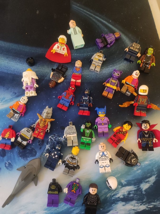 Lego Minifigurer - Blandad Samling