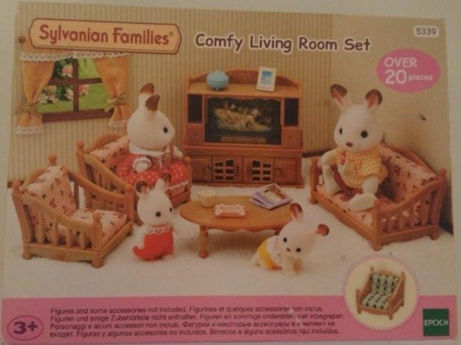 Sylvanian Families Comfy Living Room Set