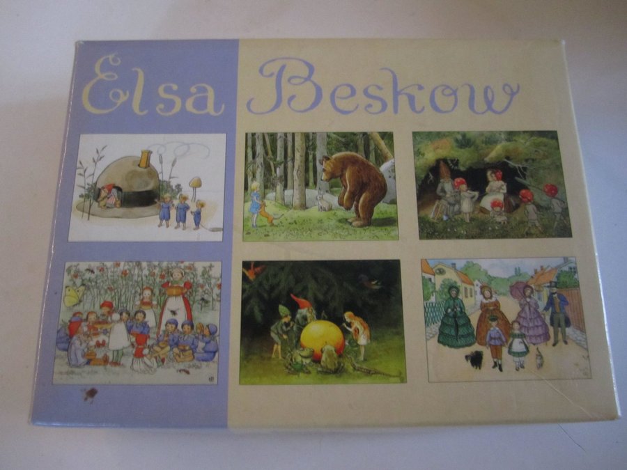 ELSA BESKOW KUB/ BLOCK/ KLOSS PUSSEL/PUZZEL