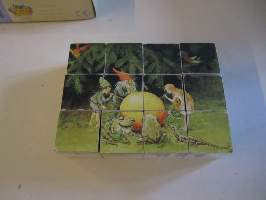 ELSA BESKOW KUB/ BLOCK/ KLOSS PUSSEL/PUZZEL