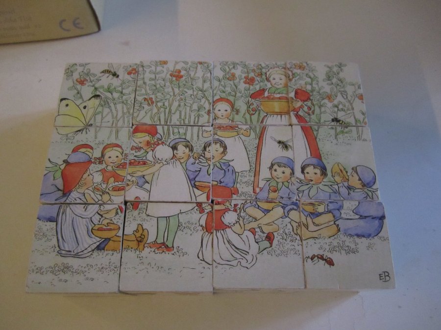 ELSA BESKOW KUB/ BLOCK/ KLOSS PUSSEL/PUZZEL