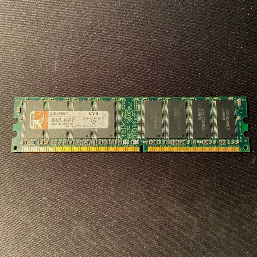 Kingston 1GB DDR KVR400X64C3A/1G