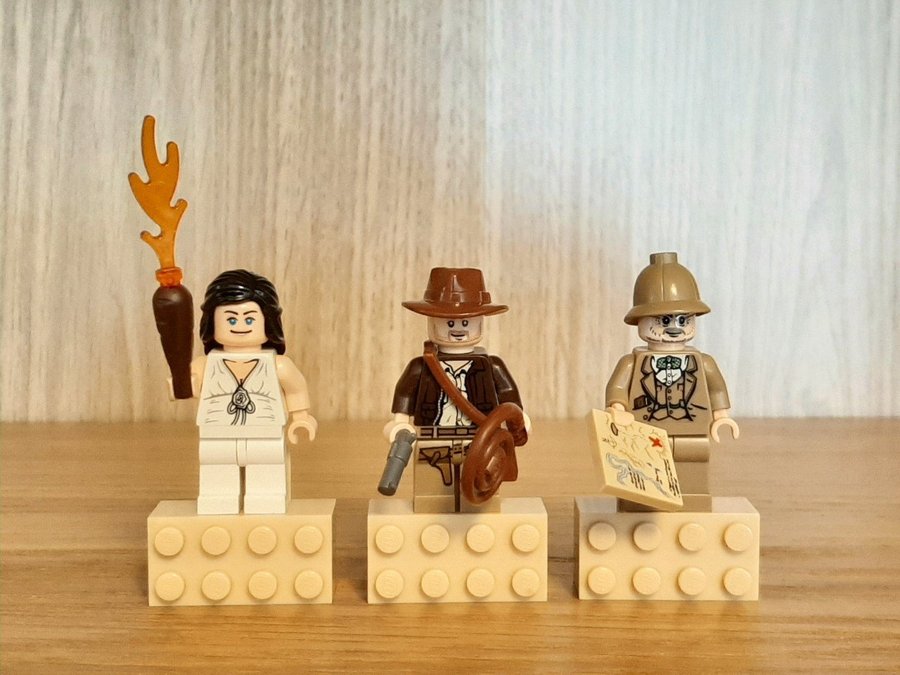 100% Komplett | LEGO Indiana Jones | Magnet Set / Kylskåpsmagneter 852504