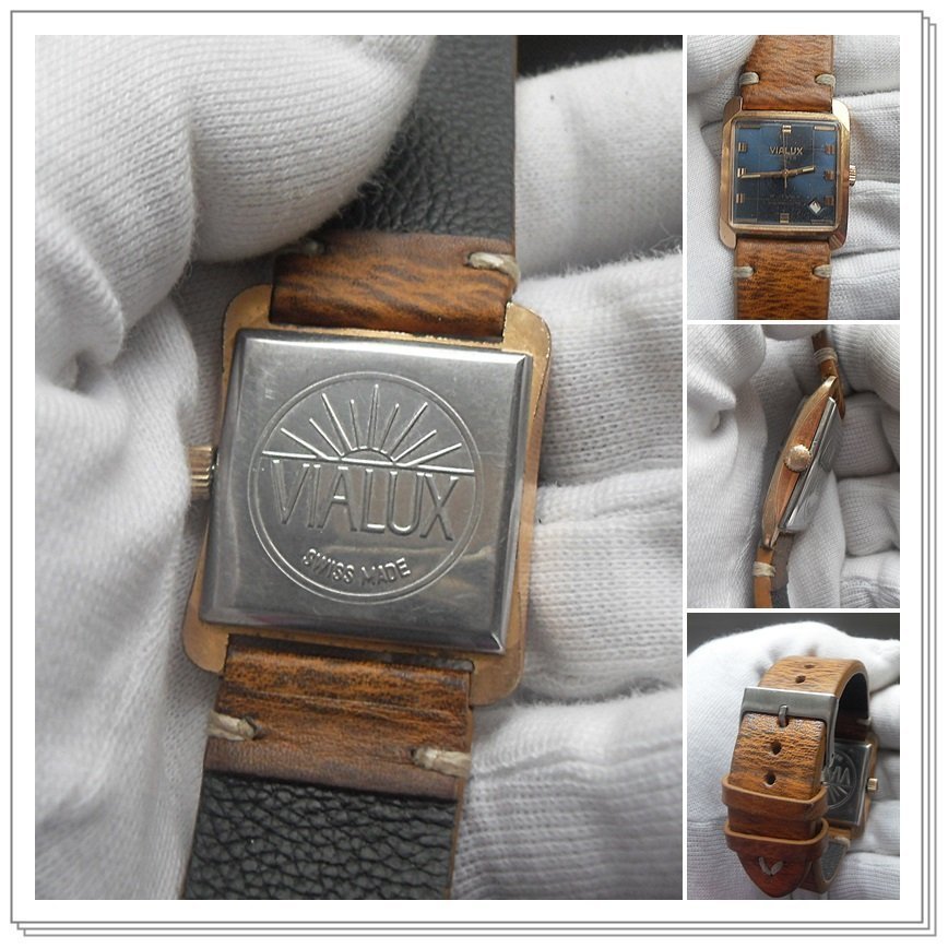 VIALUX SUPER @ Men's wristwatch SWISS