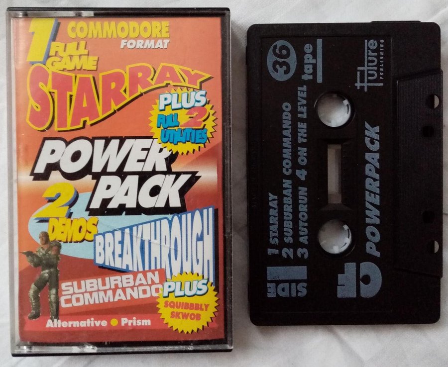 Commdore Format Power Pack - Tape [36] Future Publishing - Commodore 64/C64