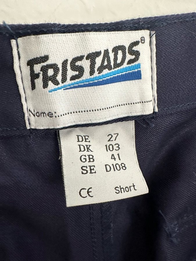 Arbetsbyxa Fristads D108 Work Pants Byxor Ny Heat/Värme Protected Pants