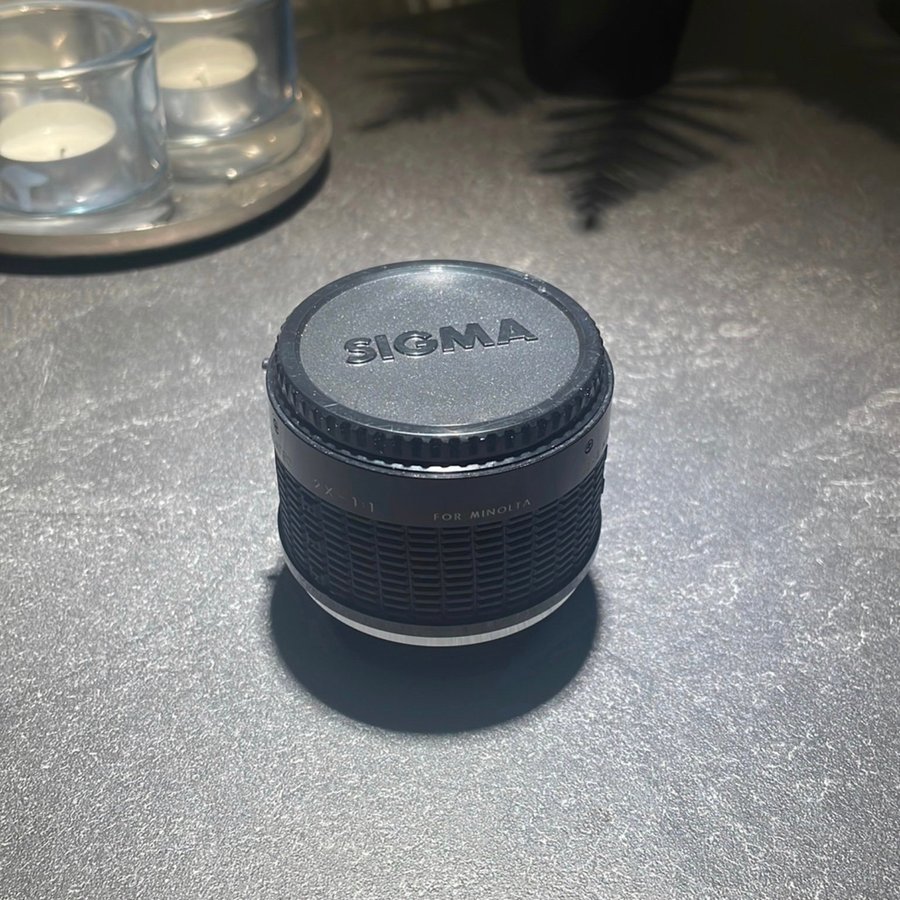 Sigma tele-macro multi-coated 2x - 1:1 for minolta