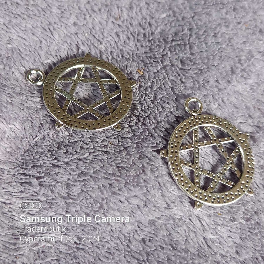 Pentagram | Silver | Gotiskt | 2st