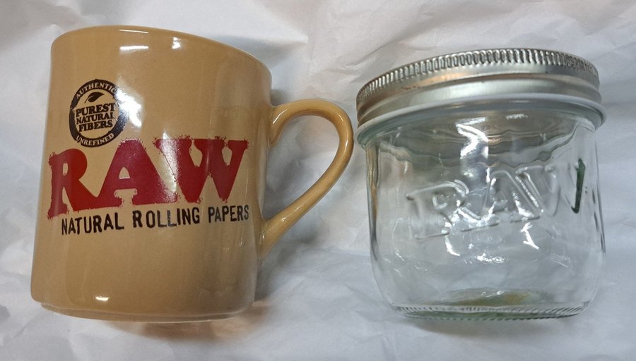 Porslinmugg mugg RAW COFFEE MUG glass bottle