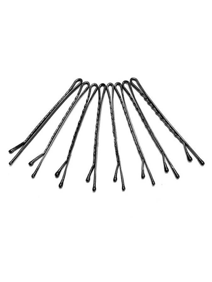 REA__REA__Pack 40 Svarta hårnålar(Bobby pin) 40 mm