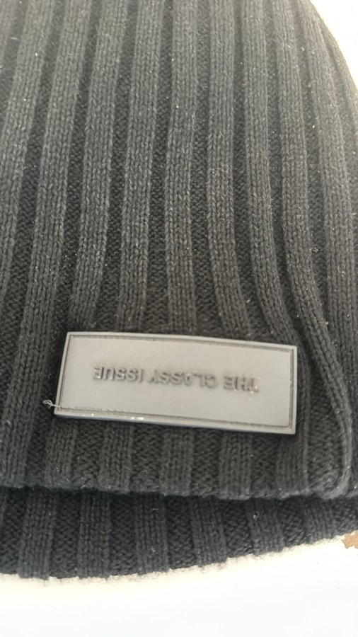 The Classy Issue TCI mössa beanie i 100% ull svart