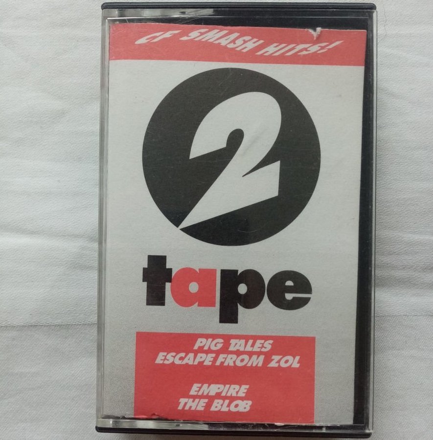 CF Smash Hits Tape 2 - Commore Format Future Publishing - Commodore 64/C64