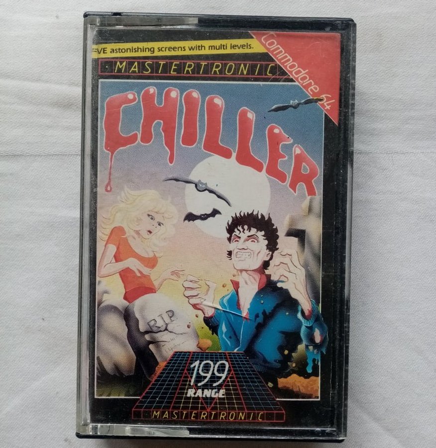 Chiller (Mastertronic) med extra manual - Commodore 64/C64 Spel