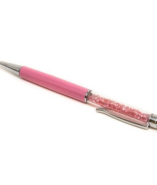 Kulspetspenna med stylus rosa