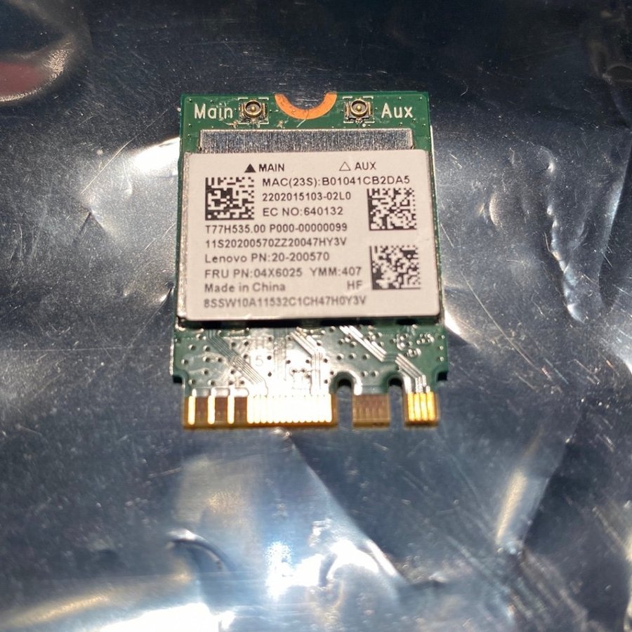 Lenovo G50 Wireless N Adapter WiFi Card Bluetooth RTL8723BEnf NGFF card 04X6025