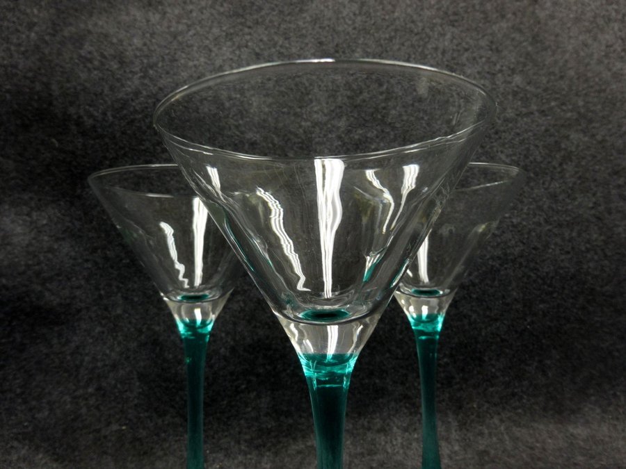 3 ST Martini /Cocktailglas Luminarc France