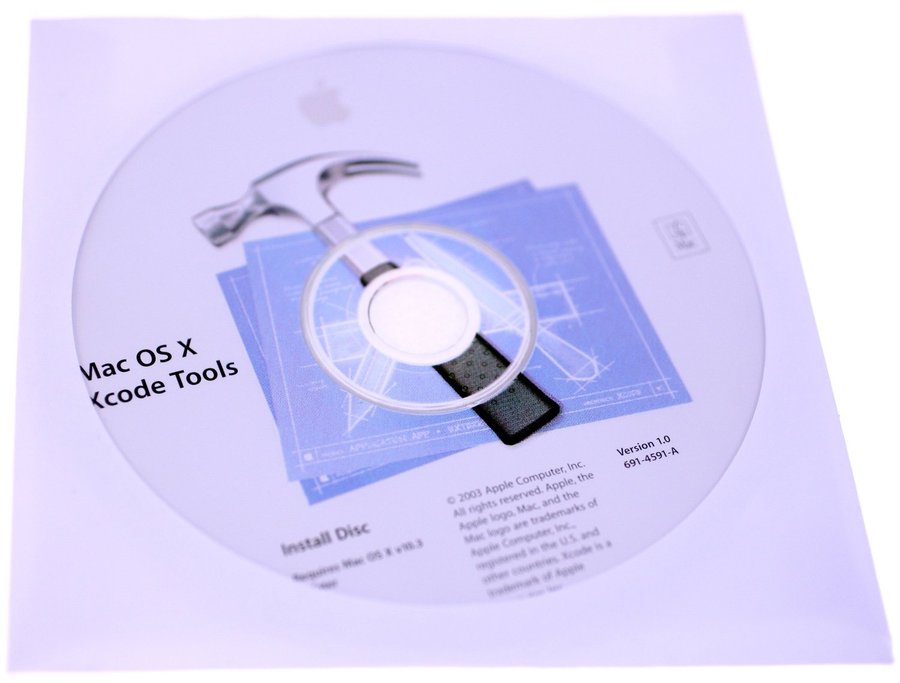 Mac OS X Panther papers with Mac OS X Code disc bundle-Circa 2003-Weight 228g