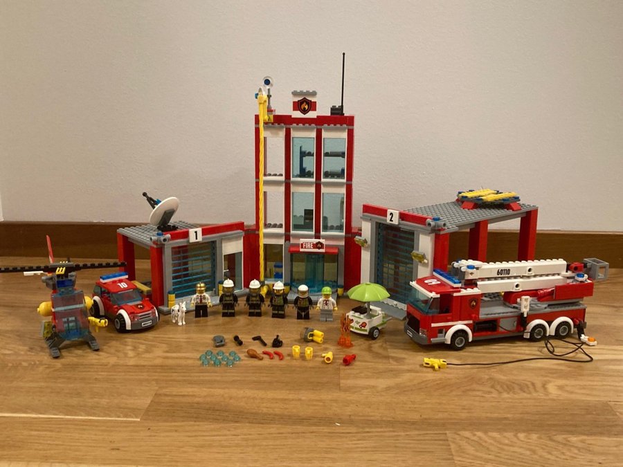 LEGO City 60110 ”Brandstation”